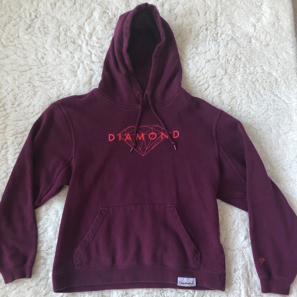 Maroon Burgundy Hoodie